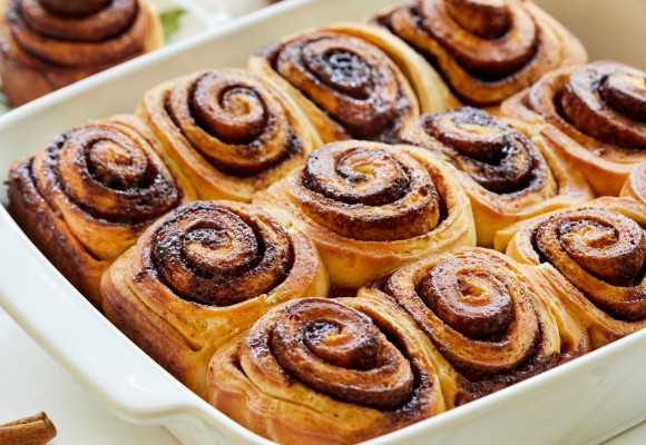 Gourmandise sucrée : cinnamon rolls faits maison