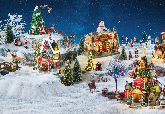 Lemax : Découvrez le plus mignon des villages de Noël miniature !