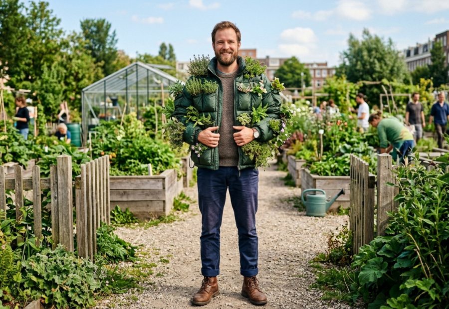 La veste de jardin verticale Oh’Green