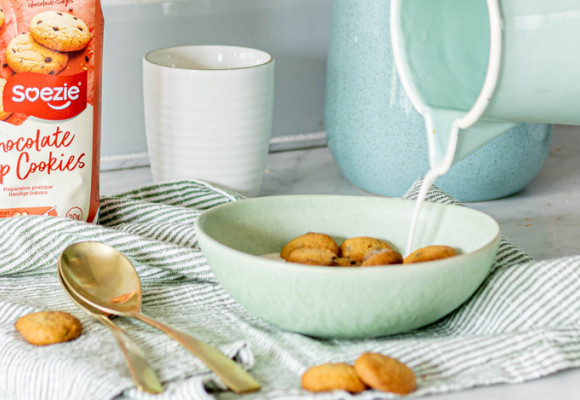 Recept: Chocolate chip cookie cereals met melk